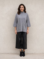 Oxford Zip Knit