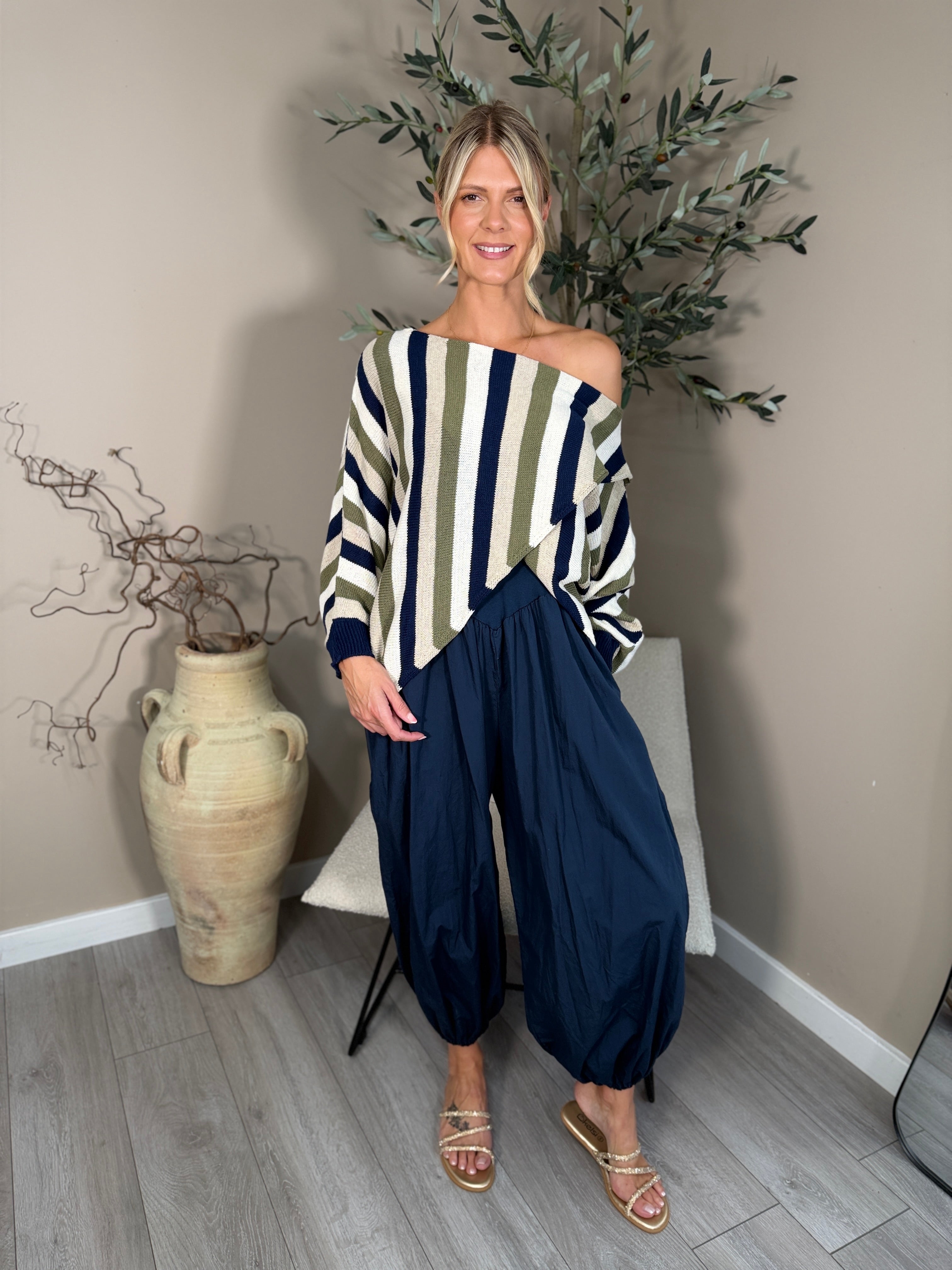 Hamptons Cross Knit