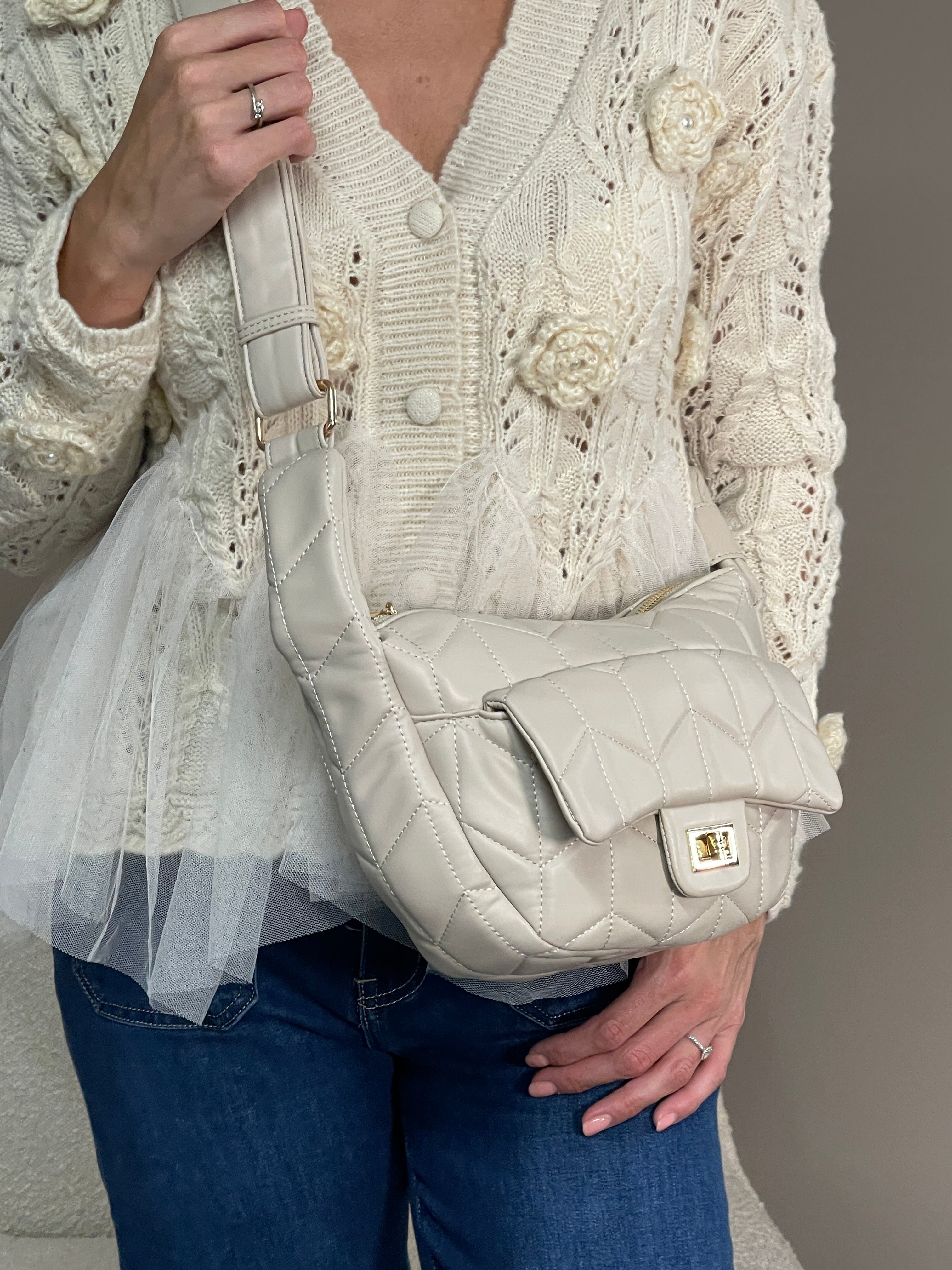 Coco Quilted Crossbody Bag