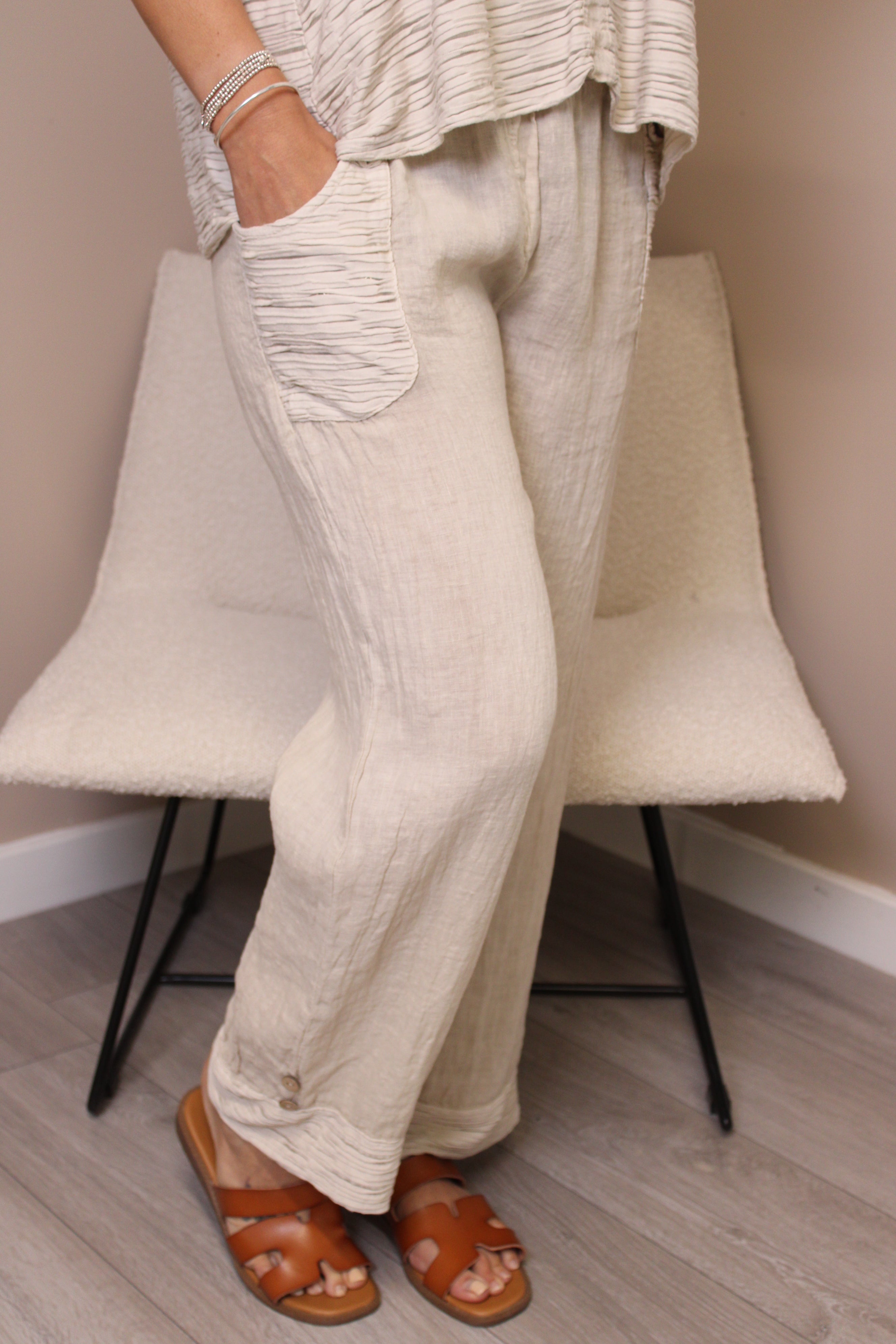 Algarve Linen Trousers