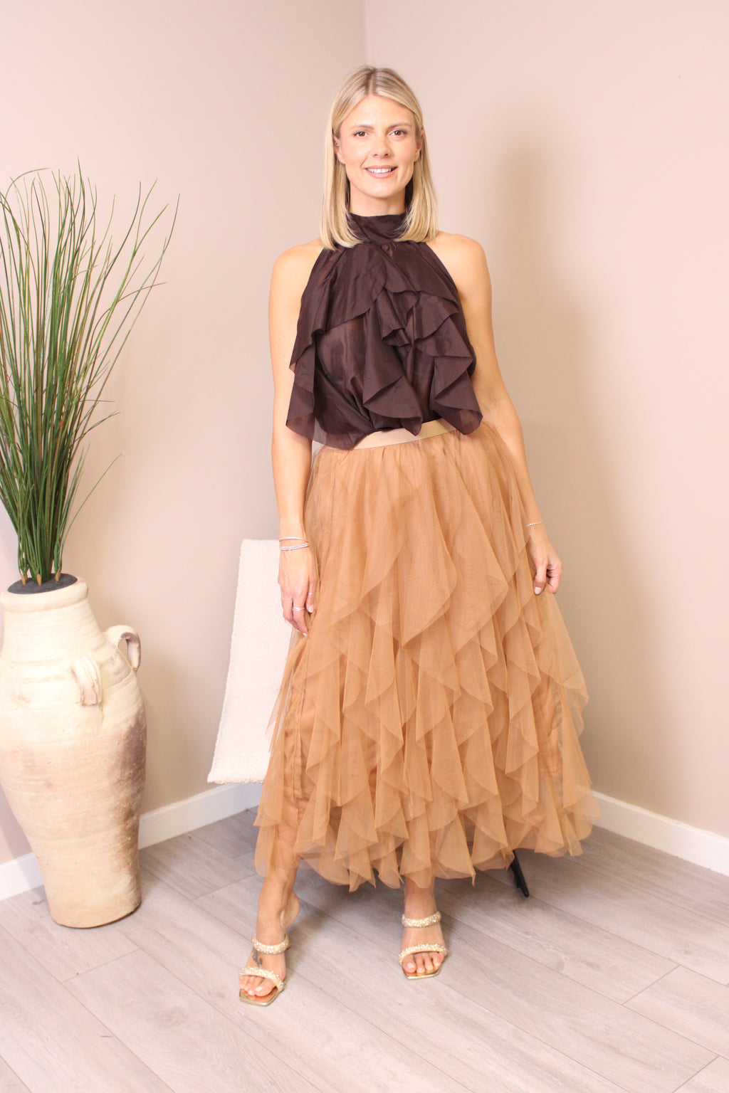 Bromley Net Skirt
