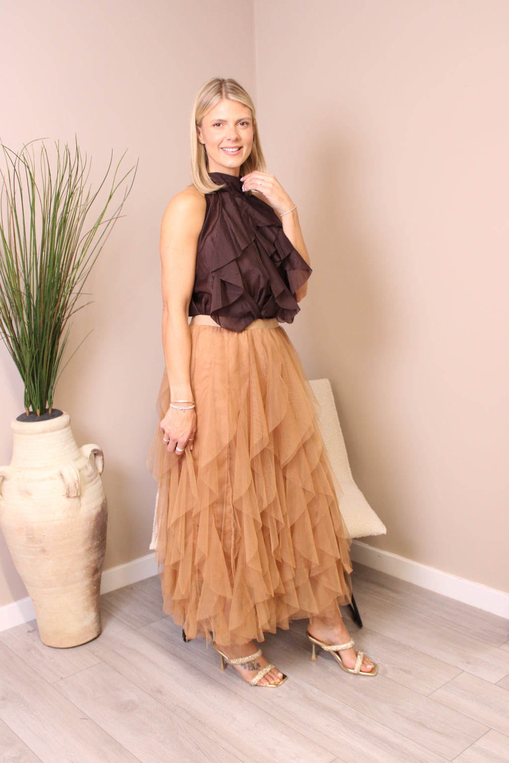 Bromley Net Skirt