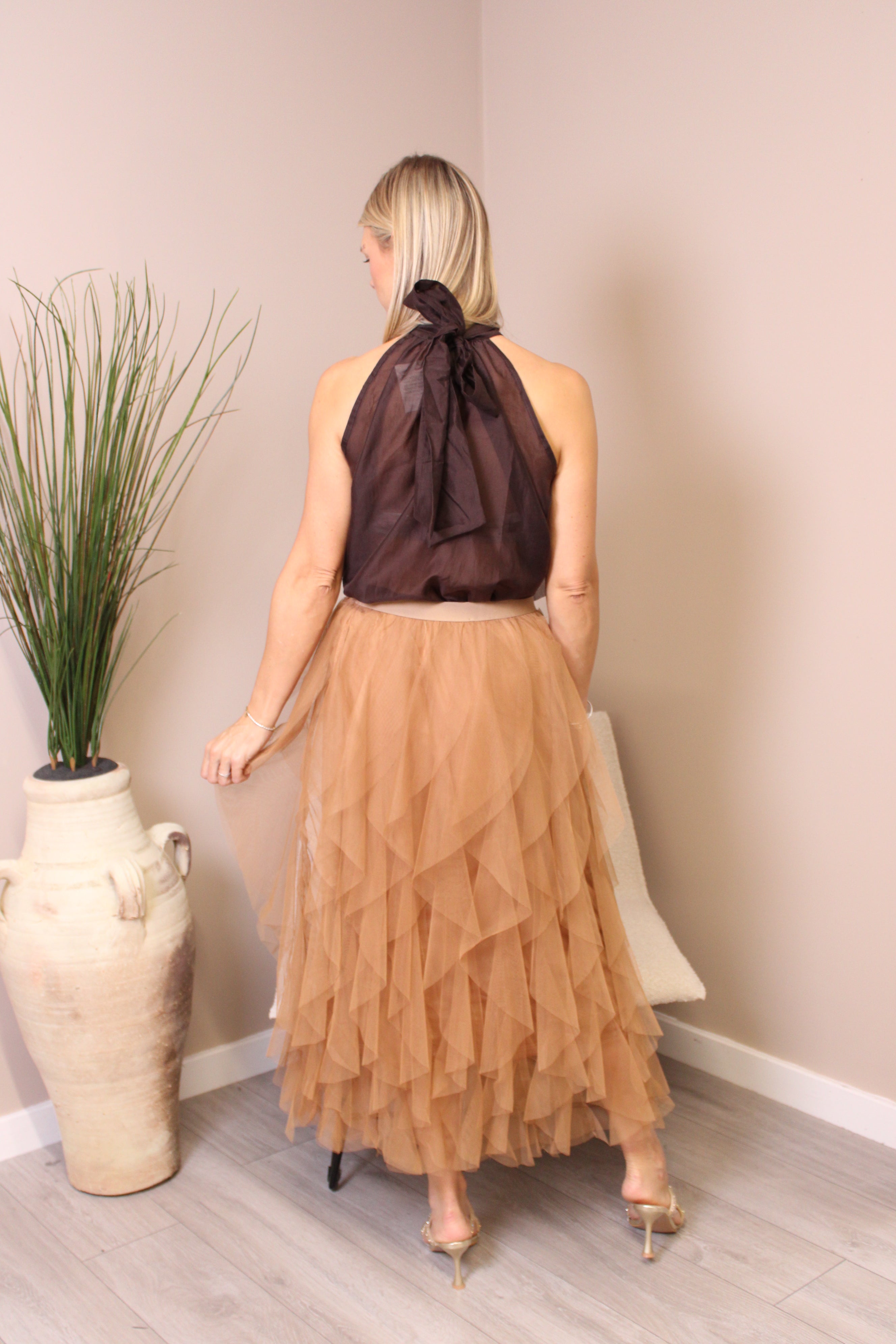 Bromley Net Skirt
