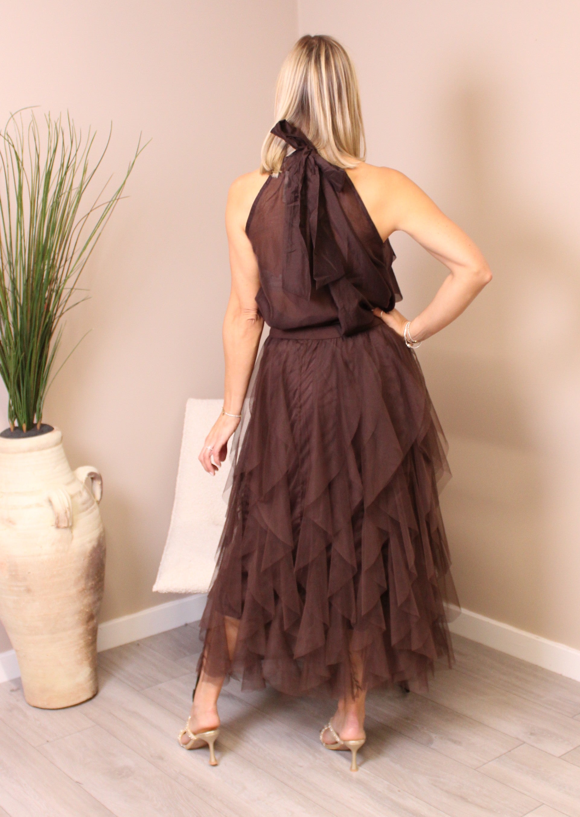 Bromley Net Skirt