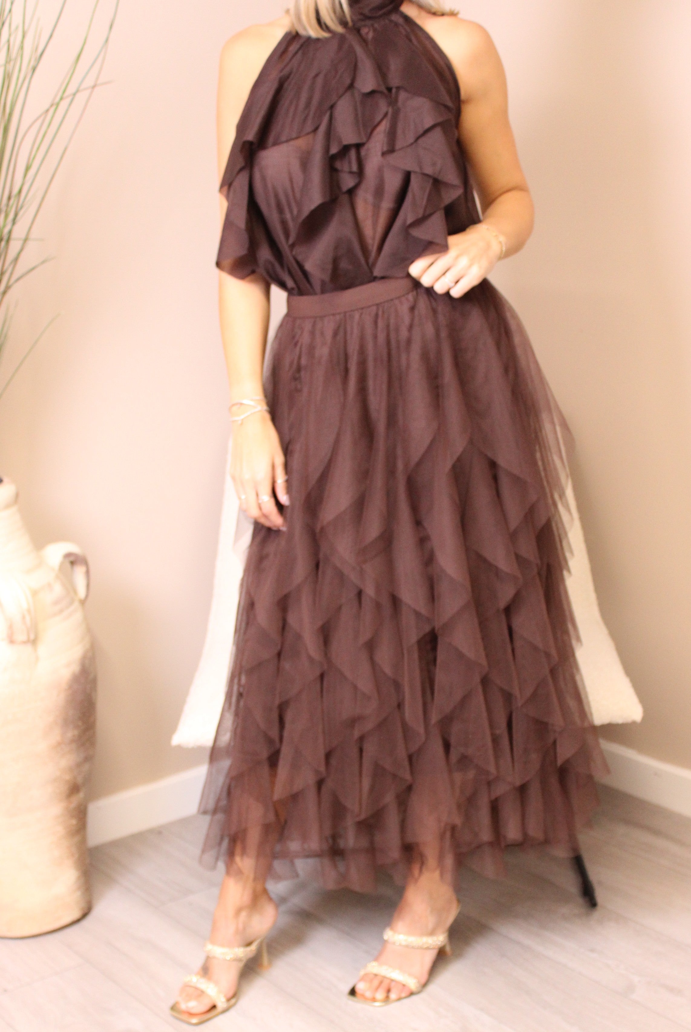 Bromley Net Skirt