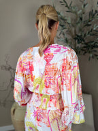 Palma Print Top