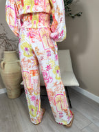 Palma Print Trousers