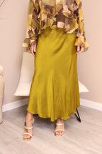 Vienna Silk Slip Skirt