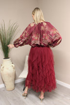 Bromley Net Skirt