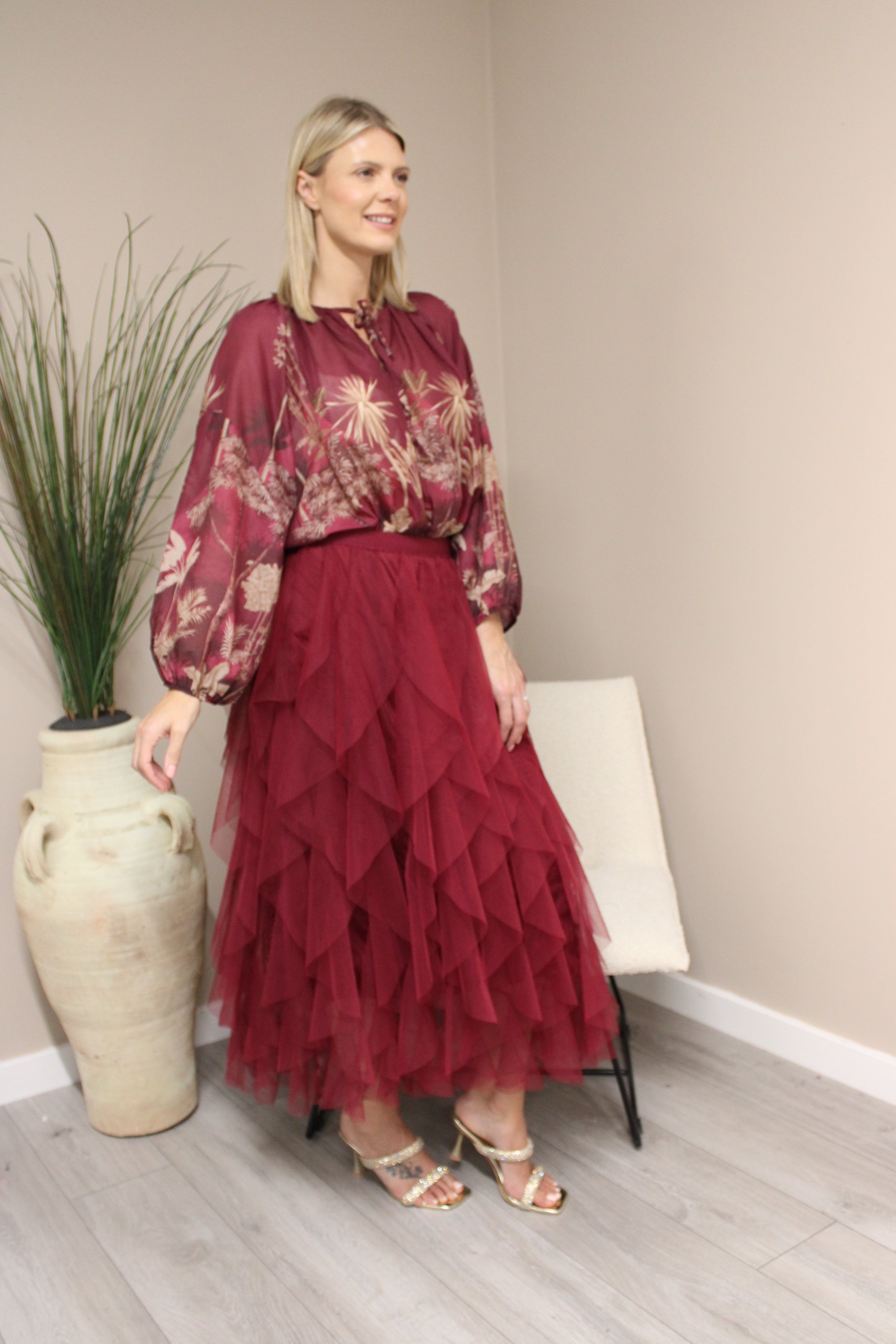 Bromley Net Skirt
