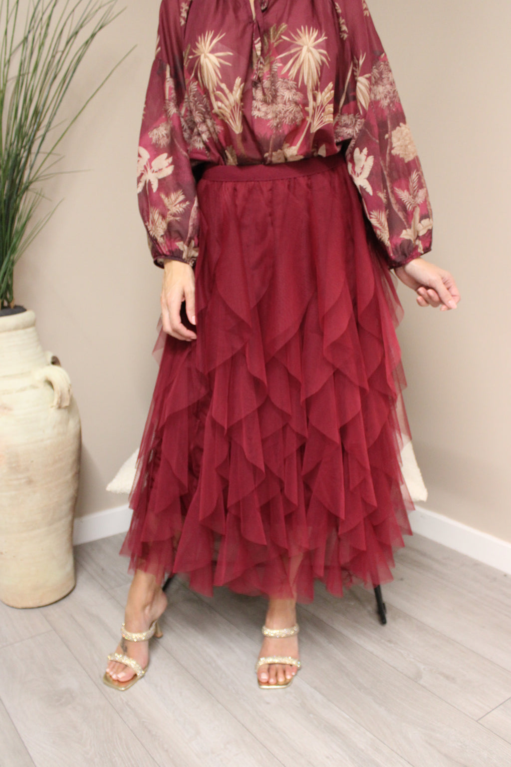 Bromley Net Skirt