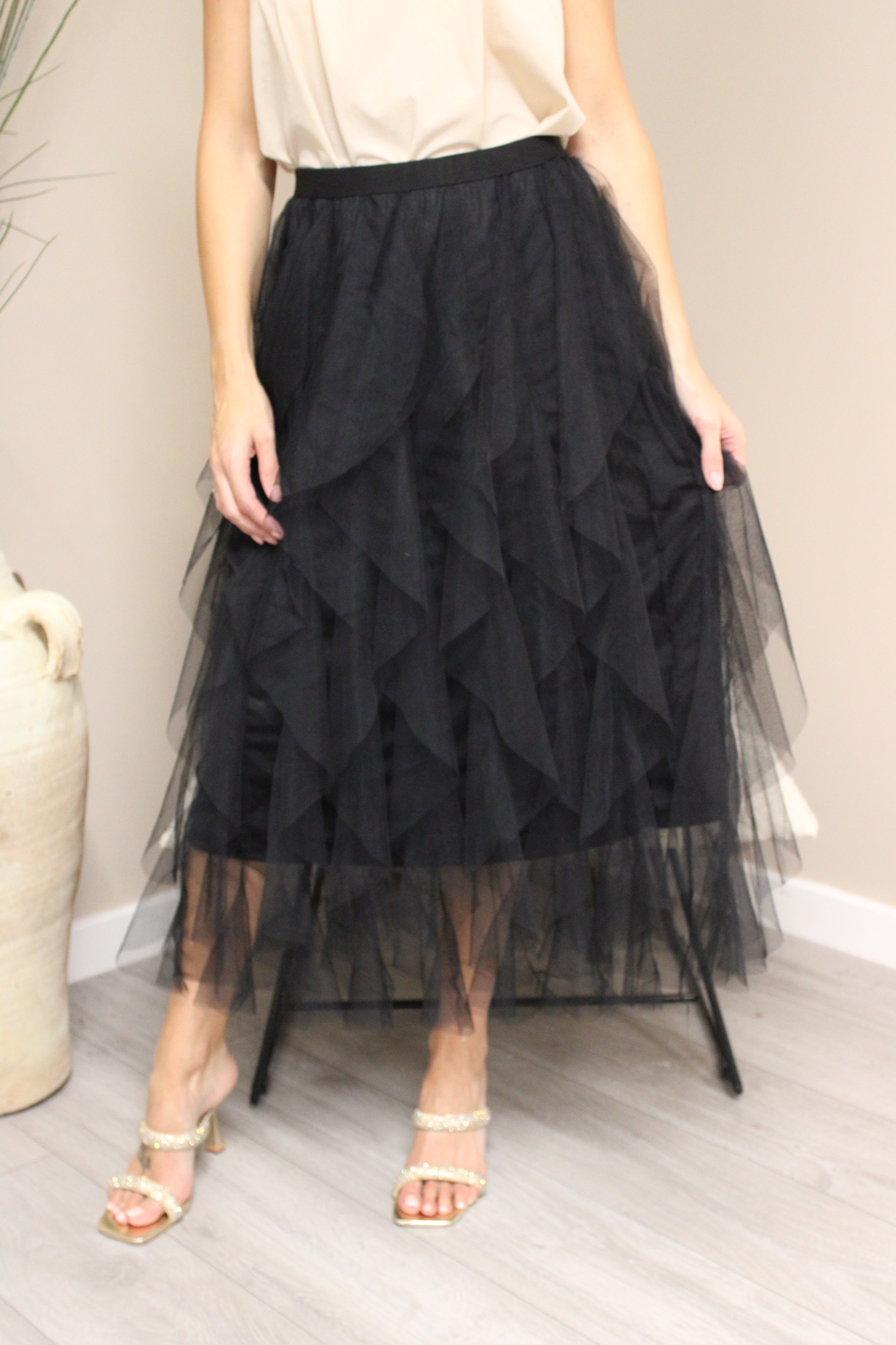 Bromley Net Skirt