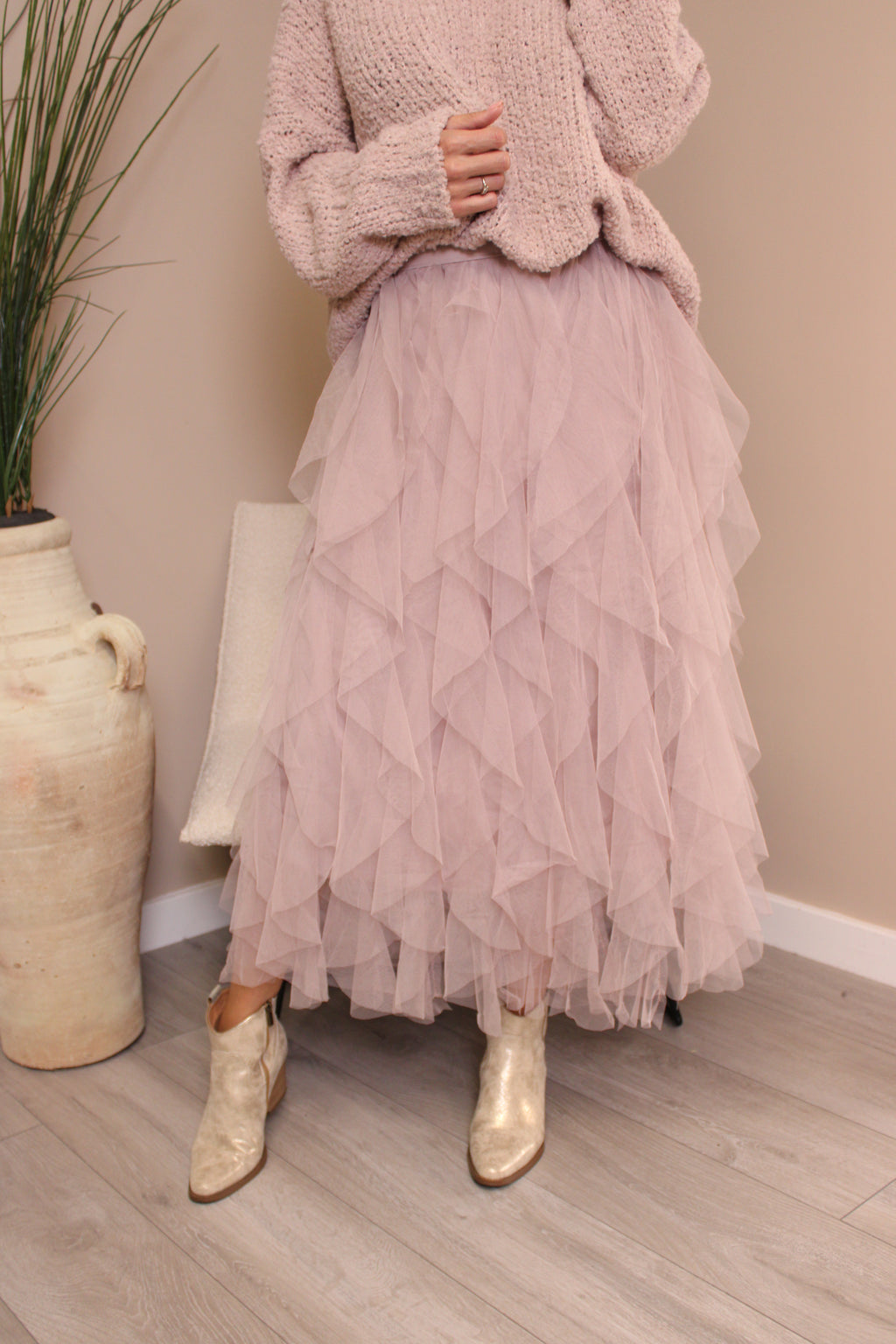 Bromley Net Skirt