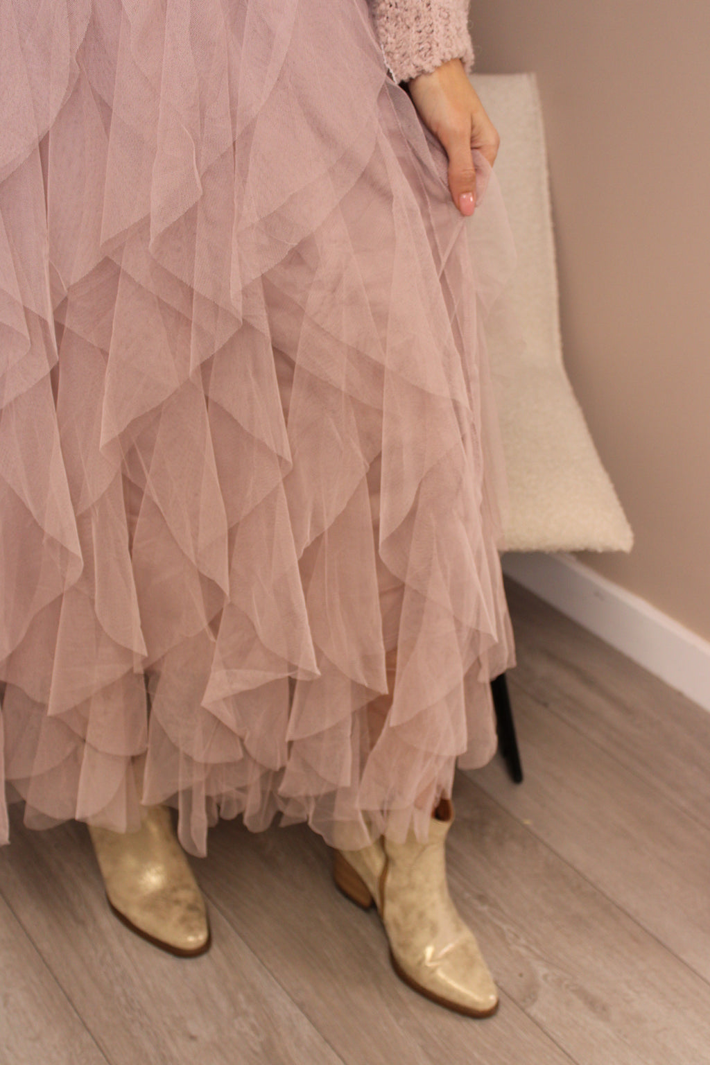 Bromley Net Skirt