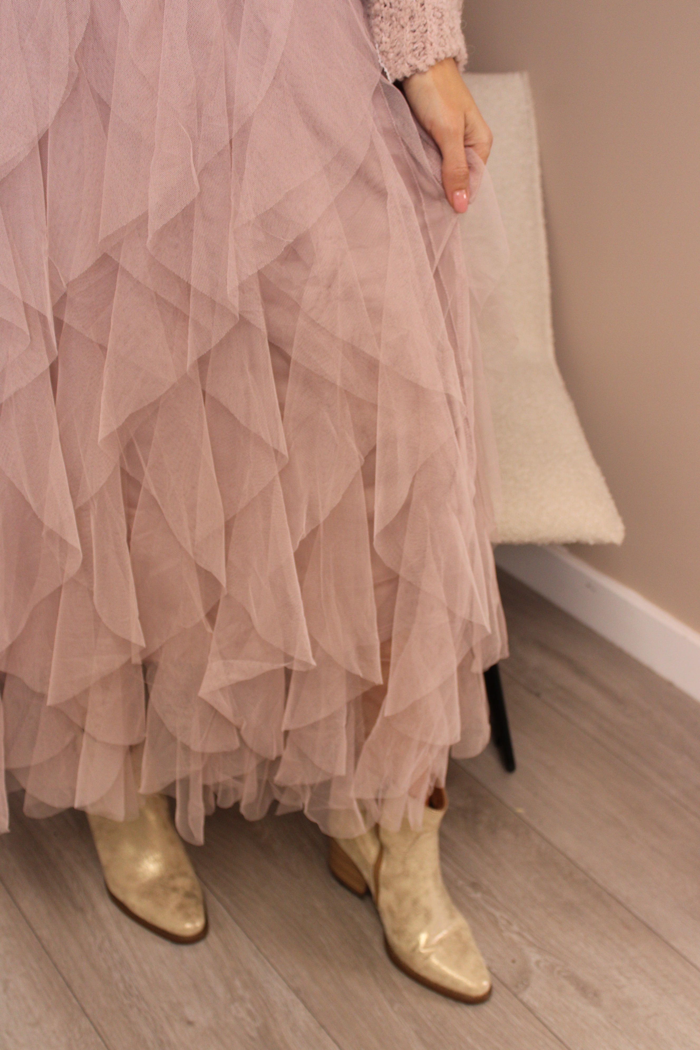 Bromley Net Skirt