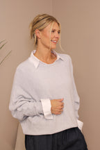 Oxford Batwing Knit