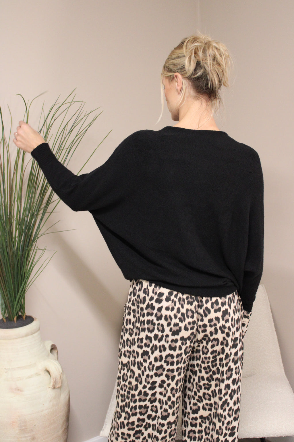 Oxford Batwing Knit