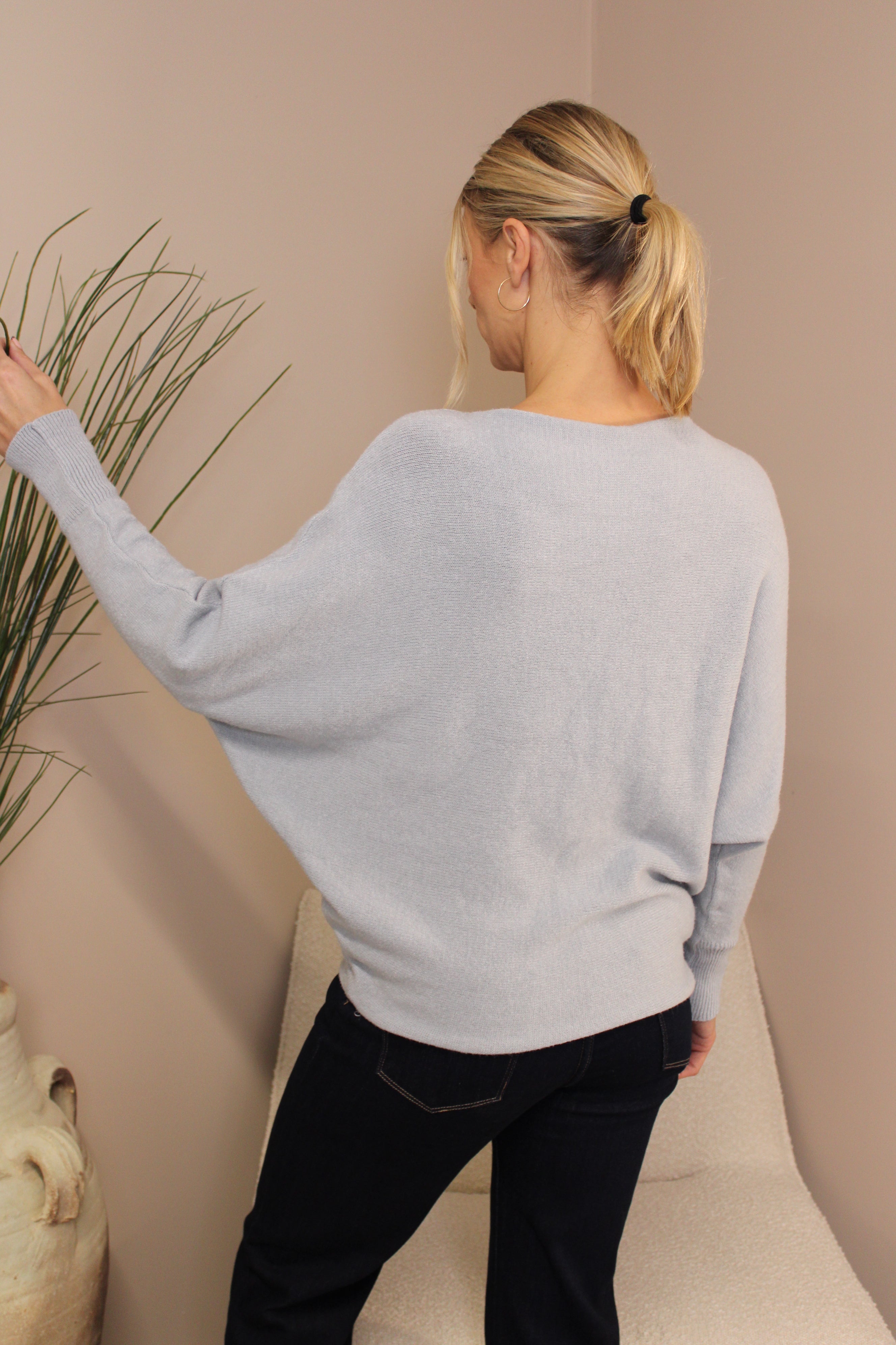 Oxford Batwing Knit