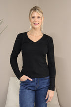 Milan V Neck Classic Top