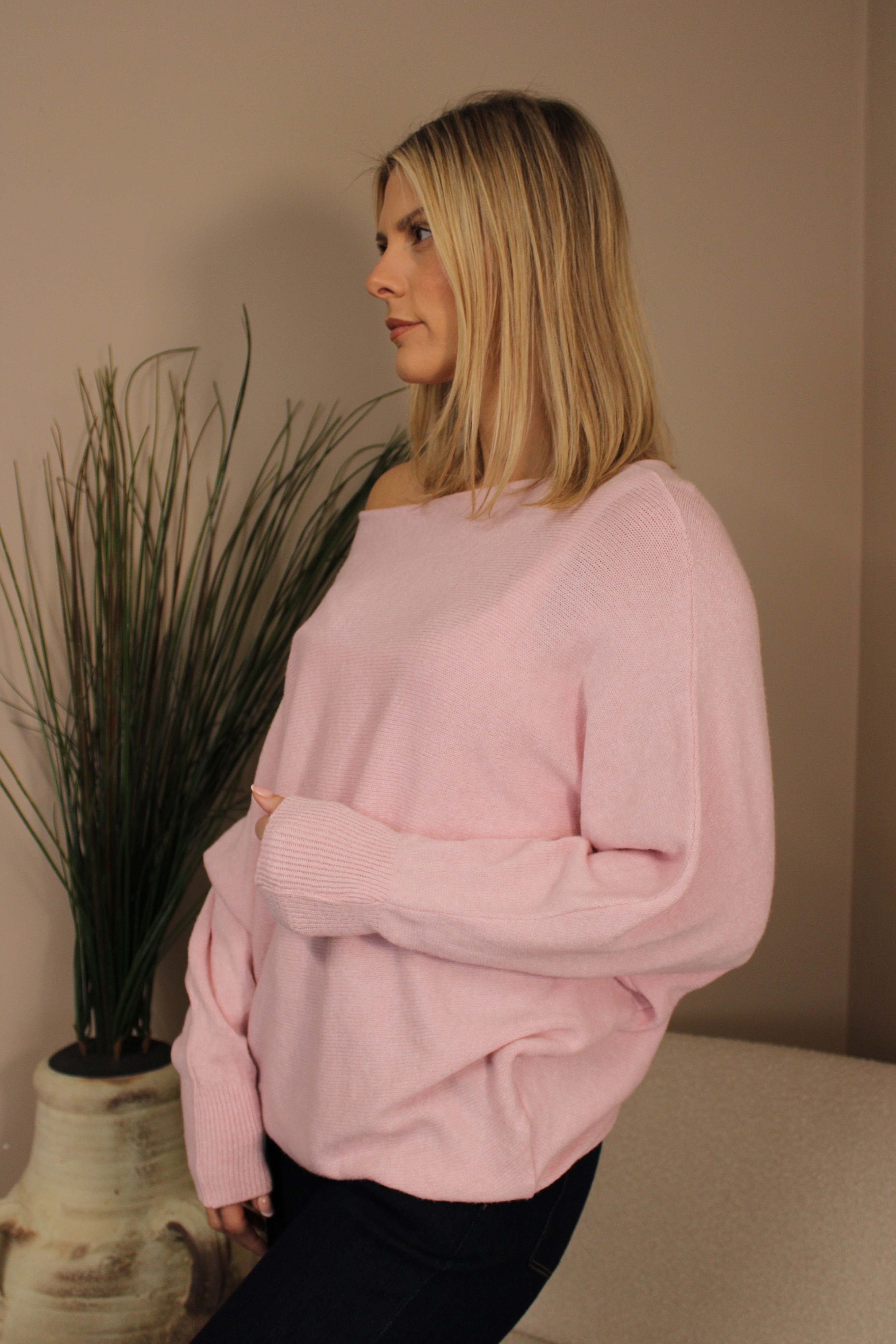 Oxford Batwing Knit