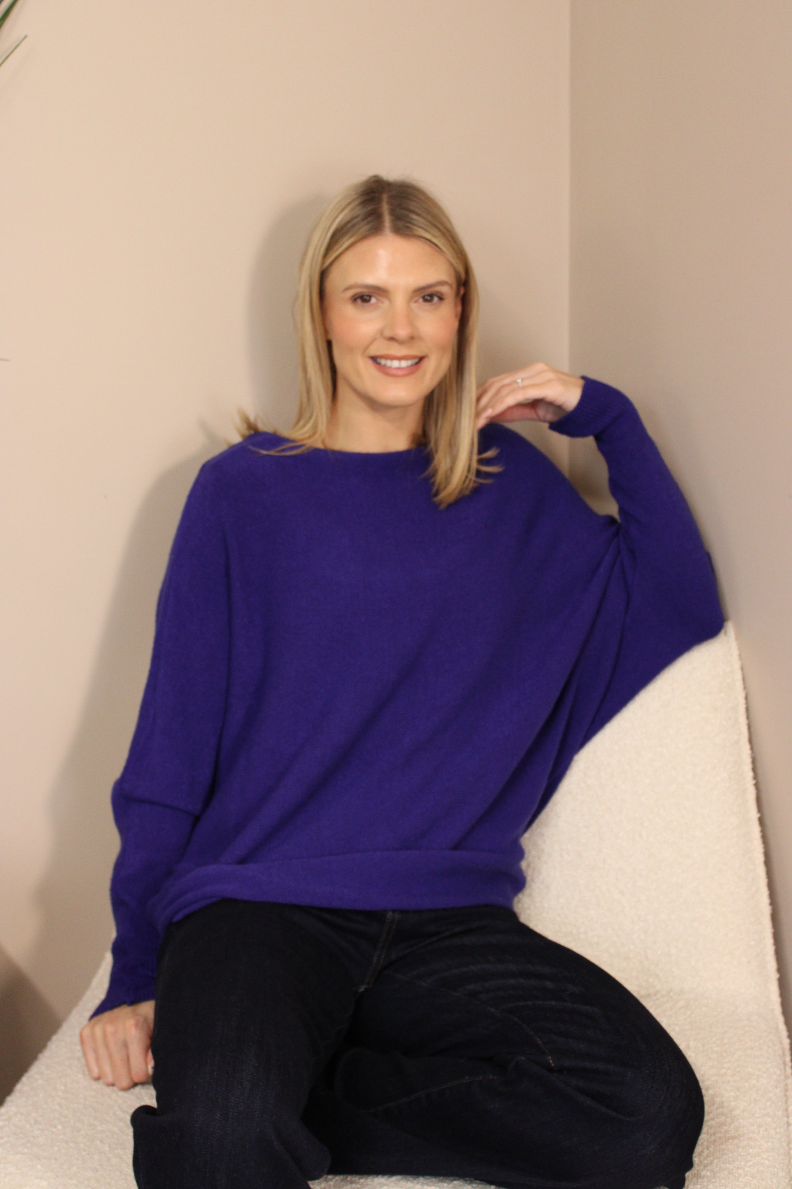 Oxford Batwing Knit