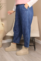 Bromley Denim Cocoon Trousers