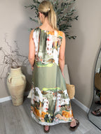 Amalfi Satin Dress