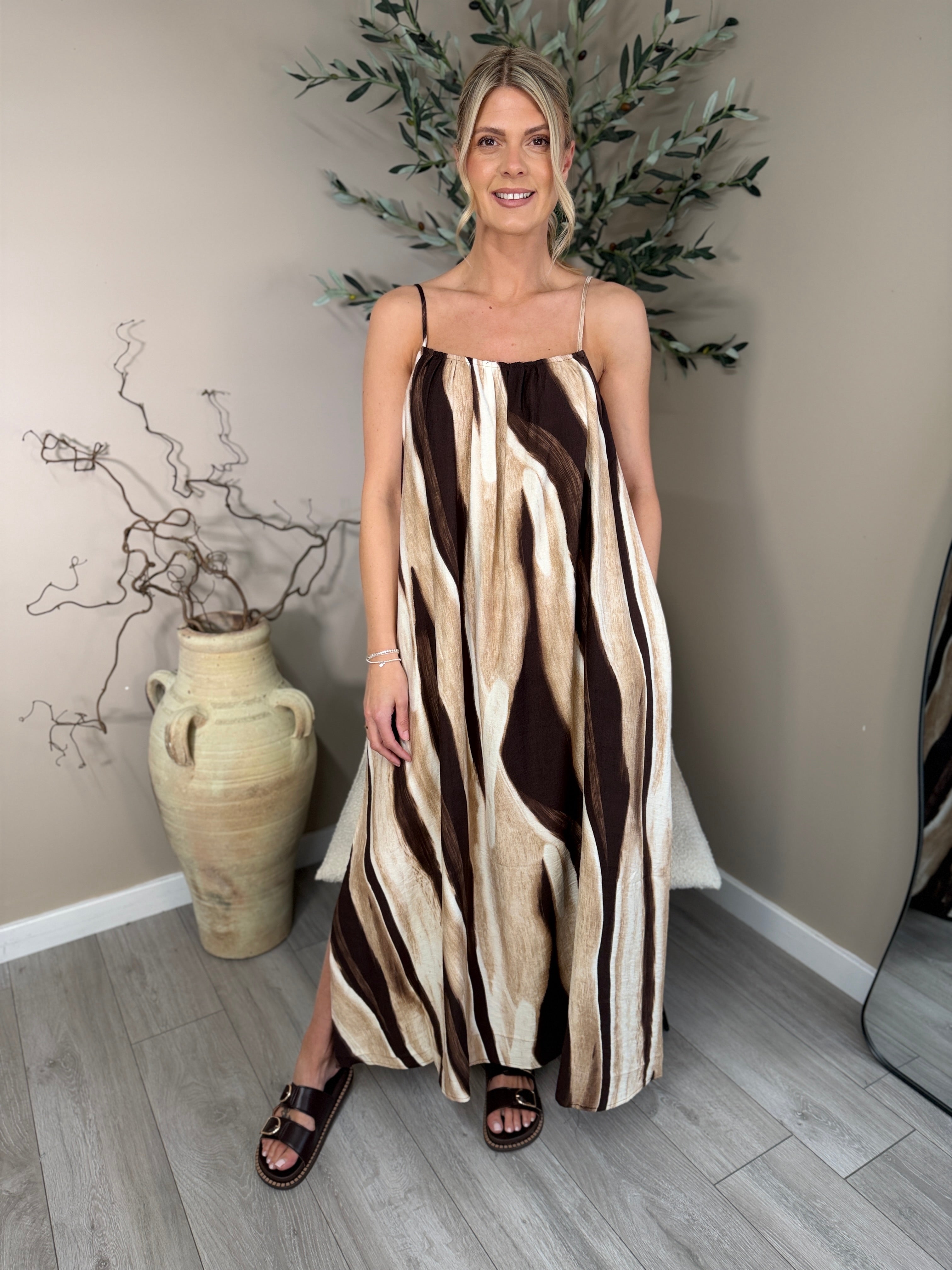 Rio Tie Back Maxi Dress
