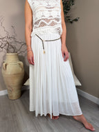 Kos Chain Belt Skirt