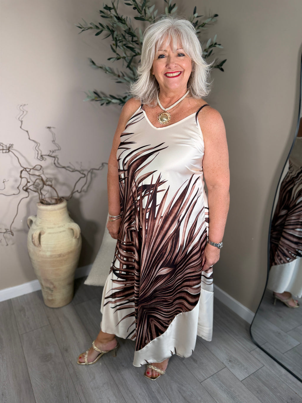 Ibiza Palm Sun Dress