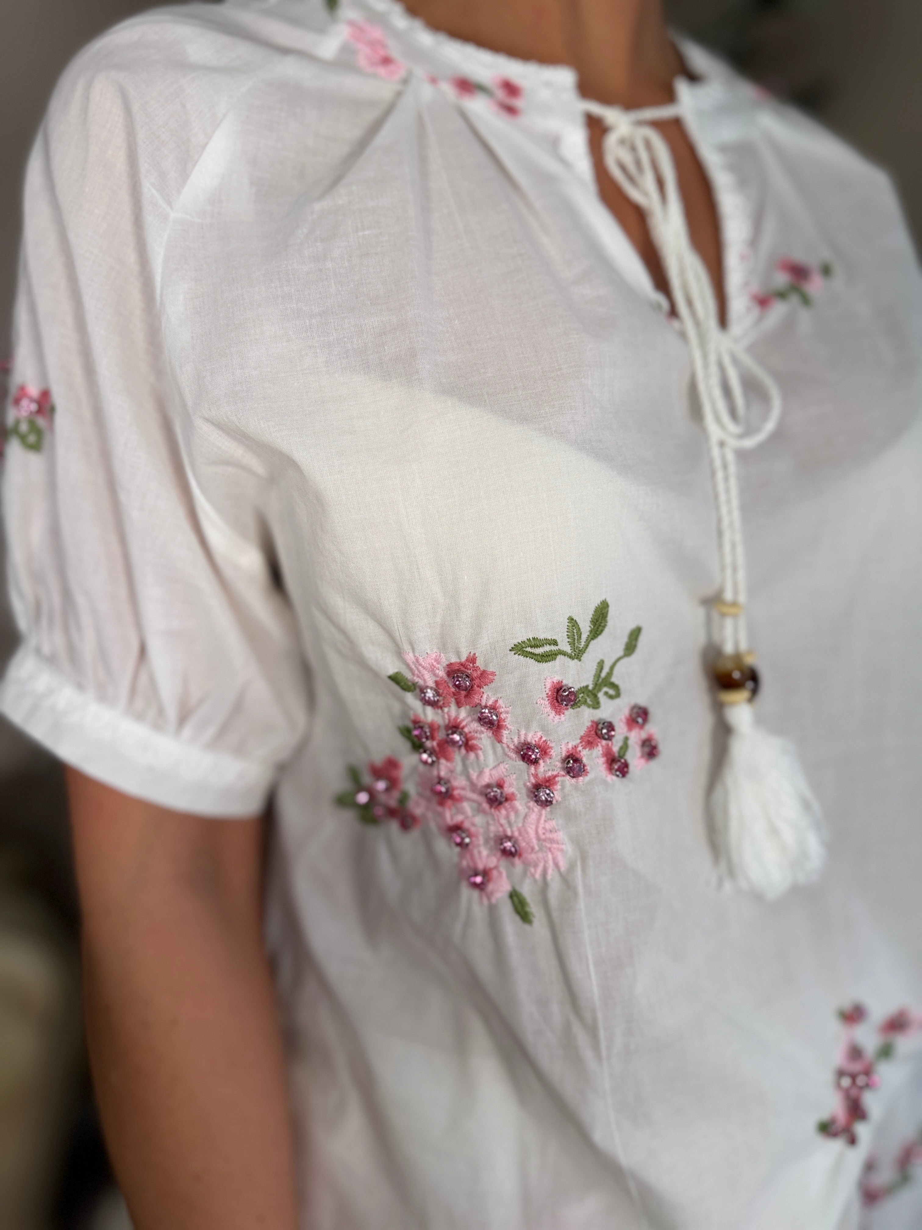 Cherry Blossom Shorts Set
