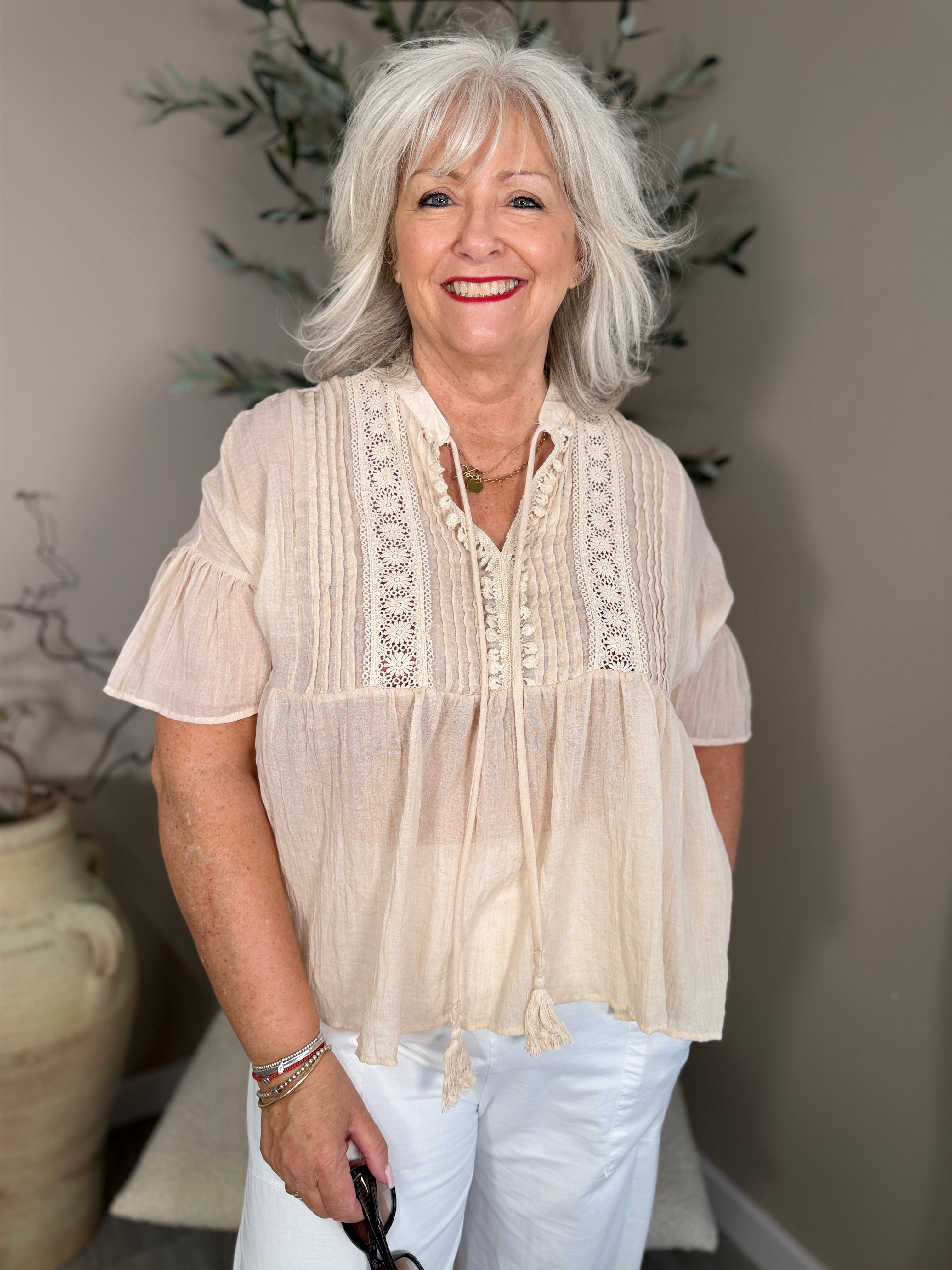 Zante Tiered Top