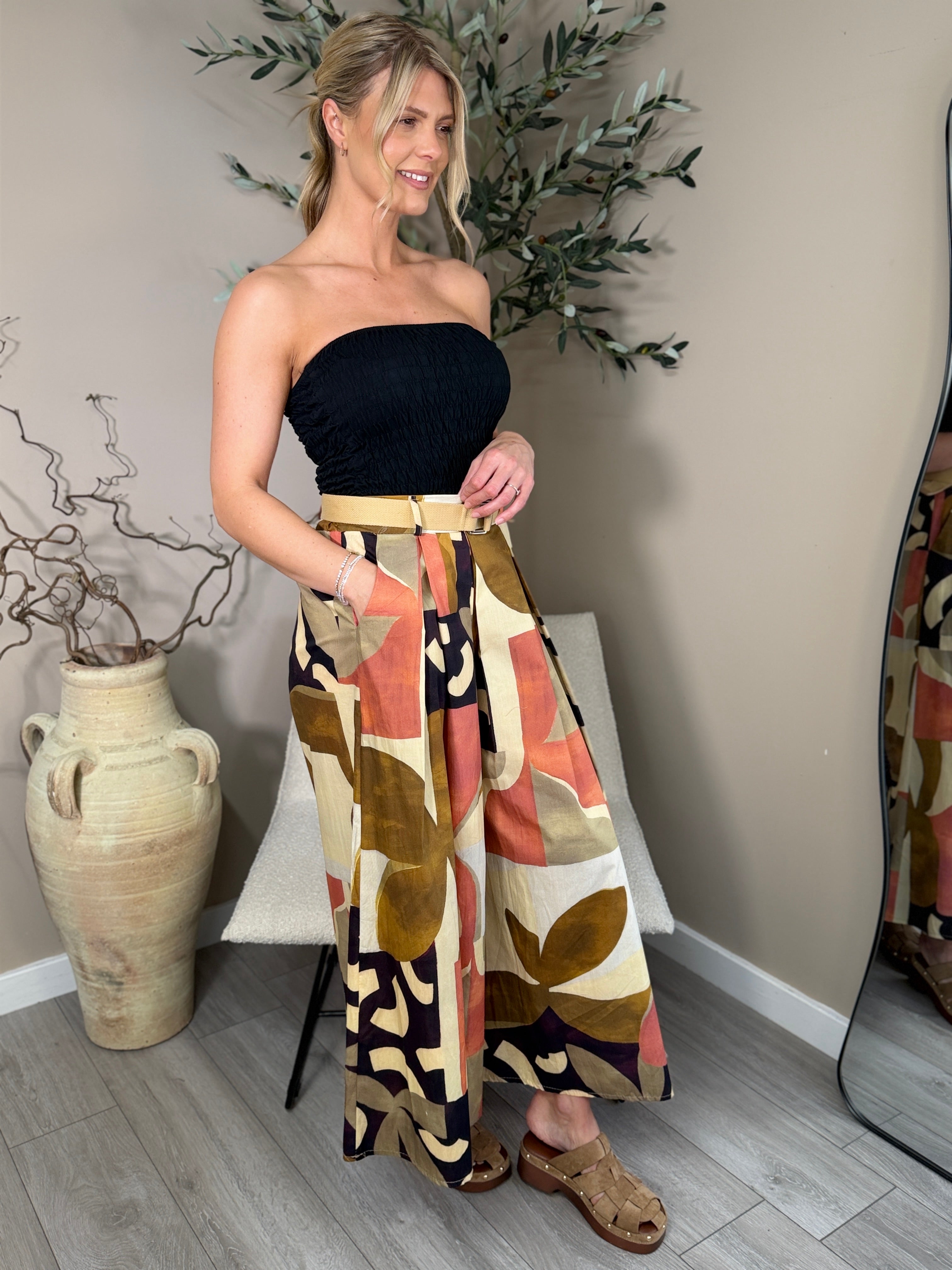 Malaga Wide Leg Trousers