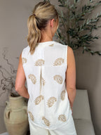 Capri Embroidered Top