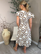 Sorrento V Neck Midi Dress