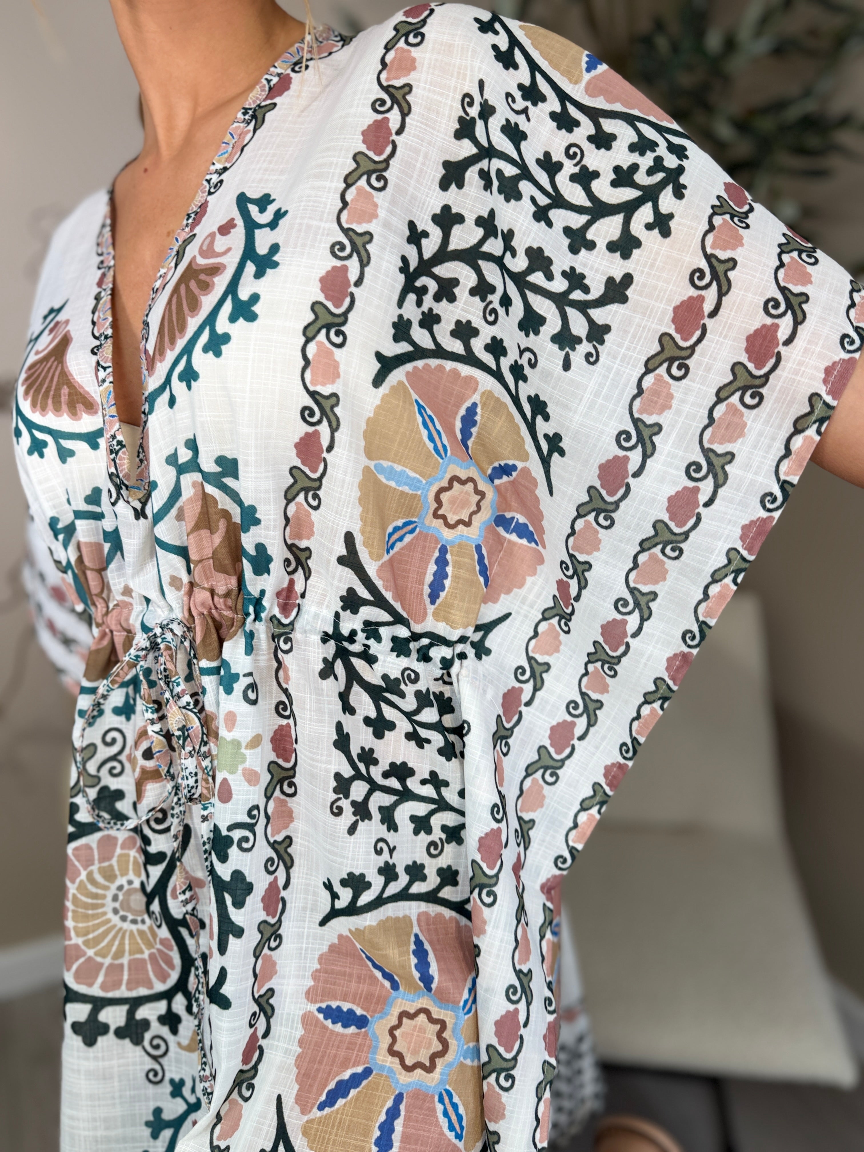 Tie Front Kaftan