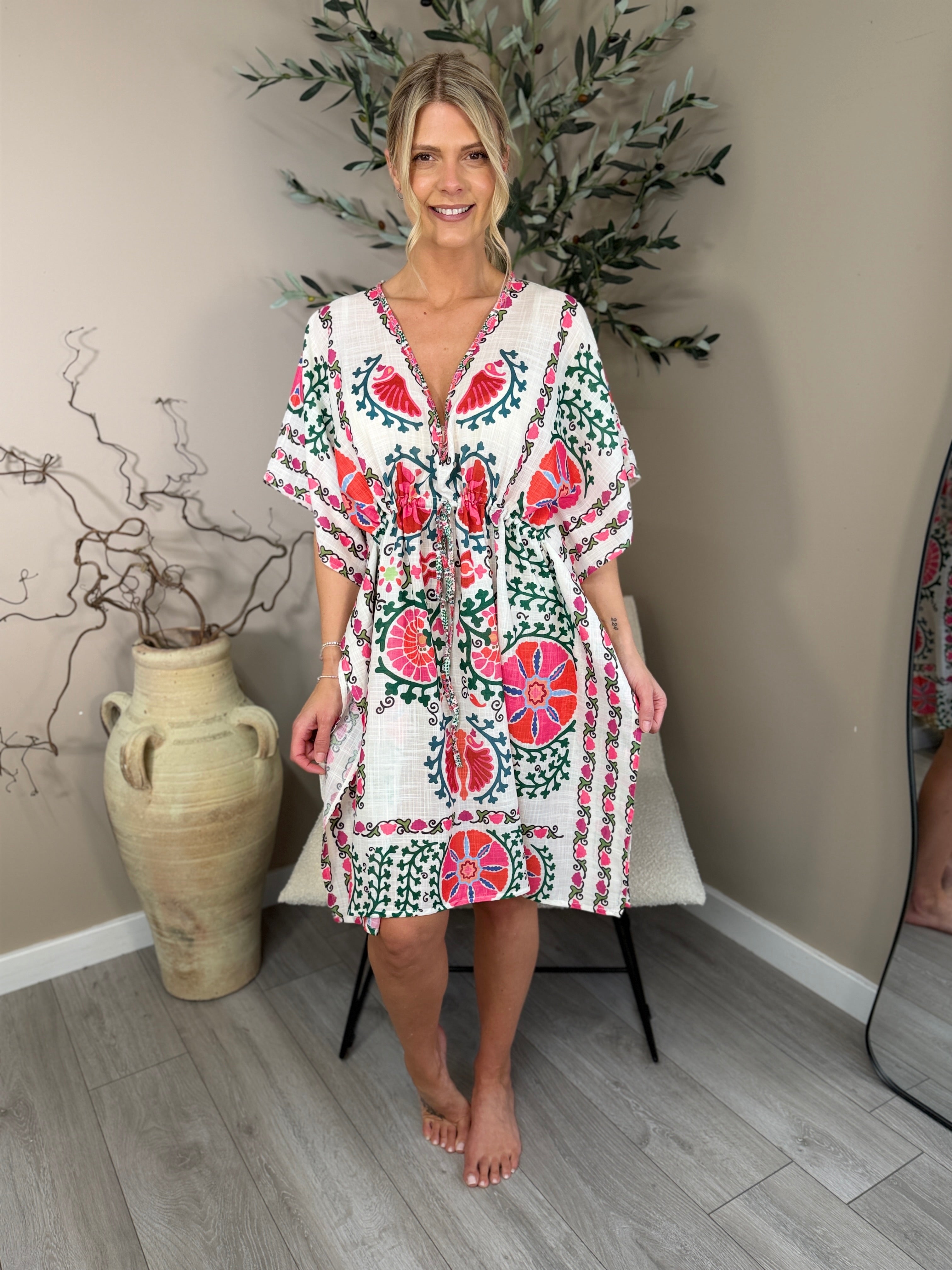 Tie Front Kaftan