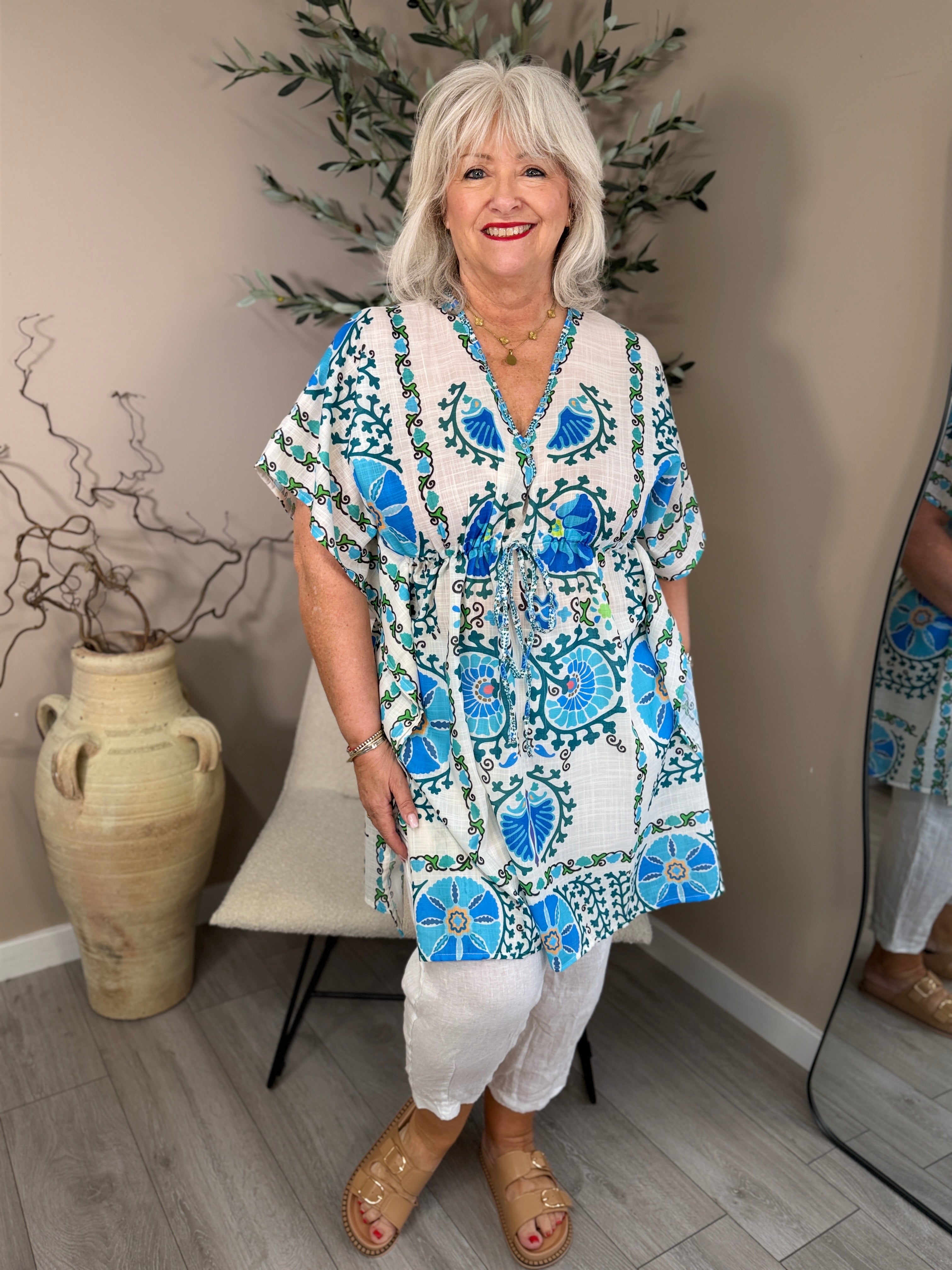Tie Front Kaftan
