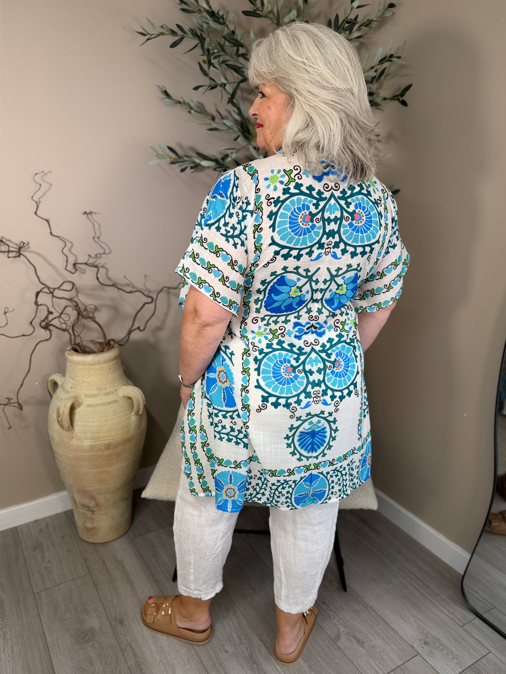 Tie Front Kaftan