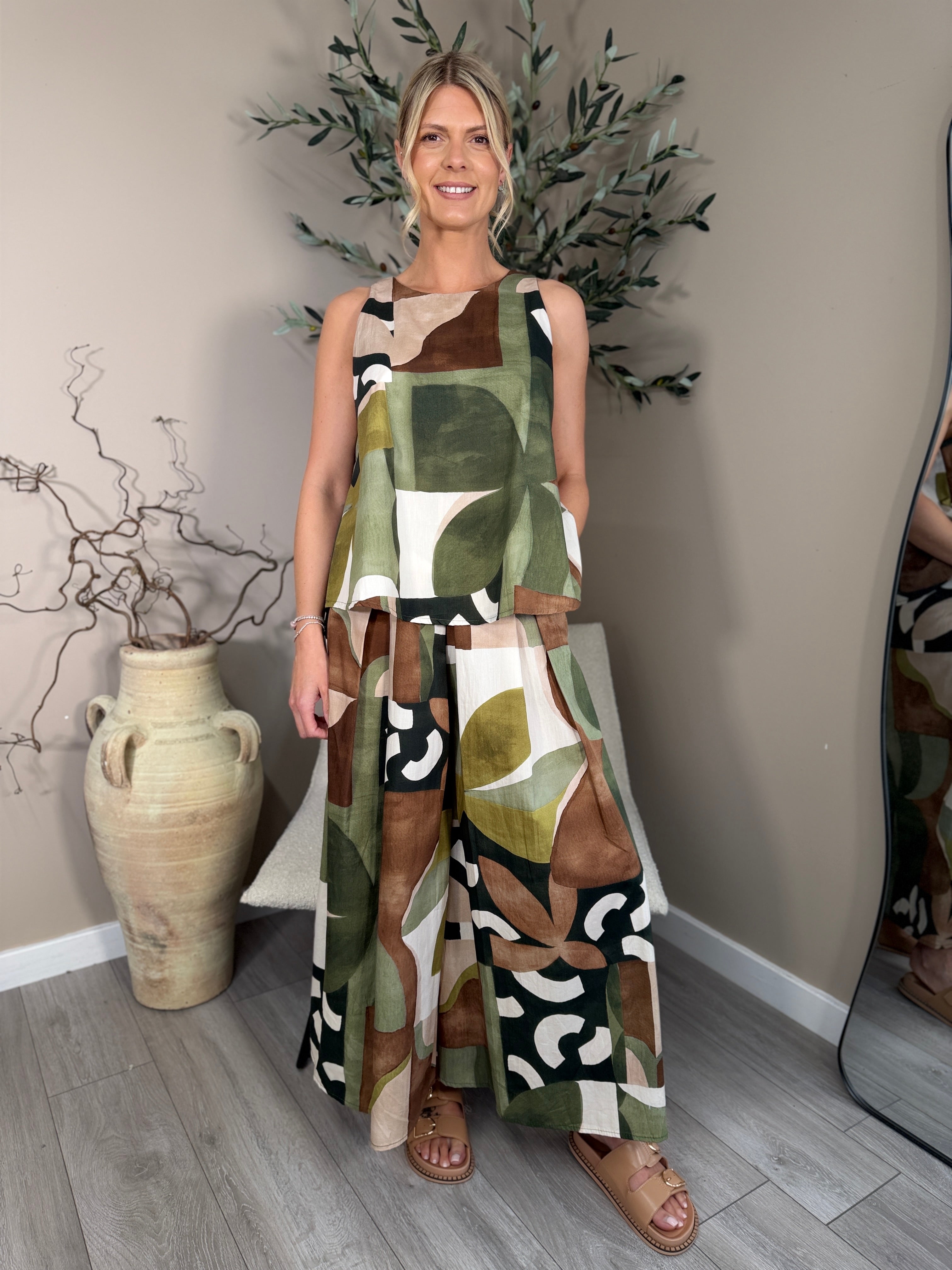Malaga Wide Leg Trousers