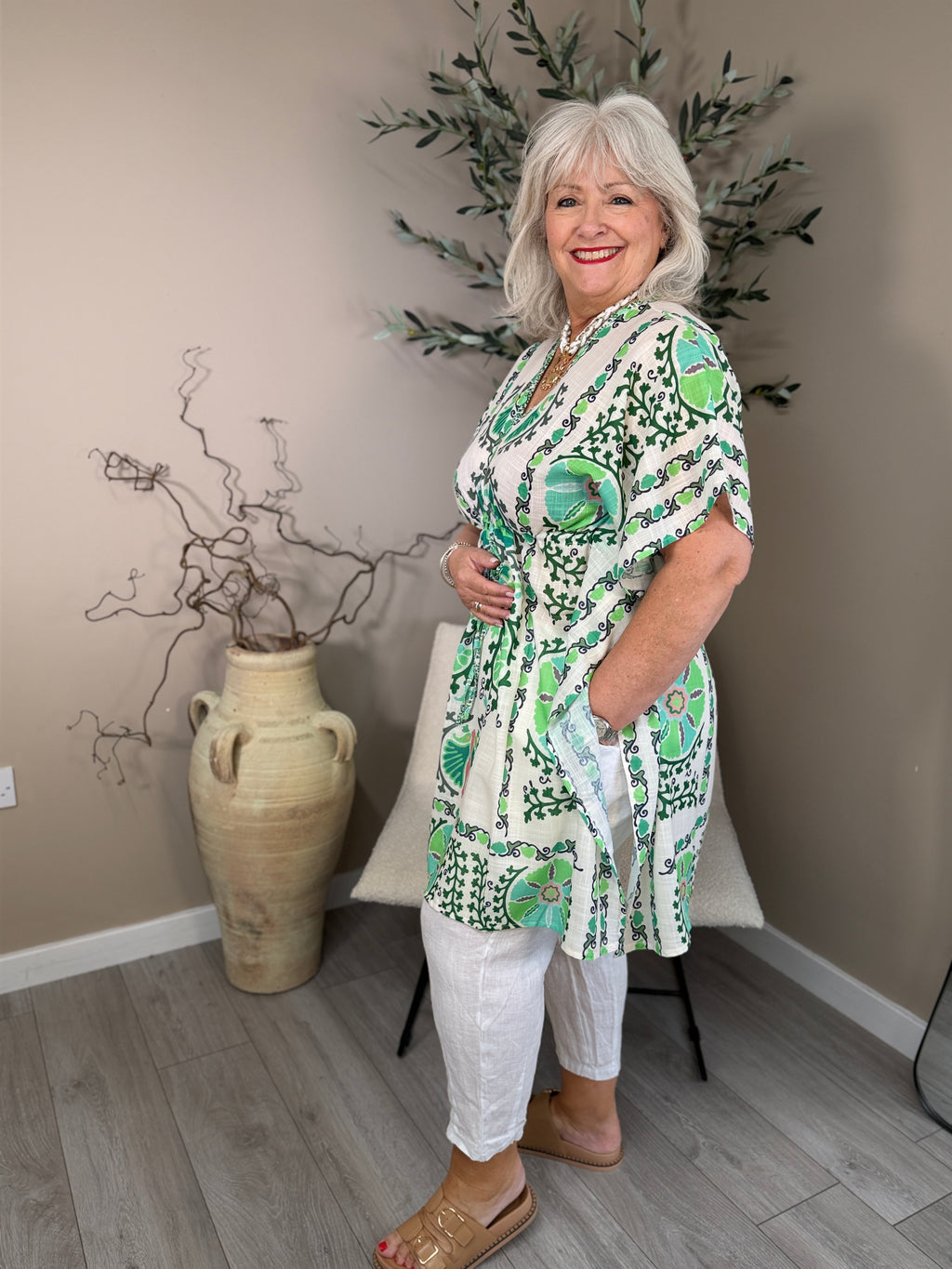 Tie Front Kaftan