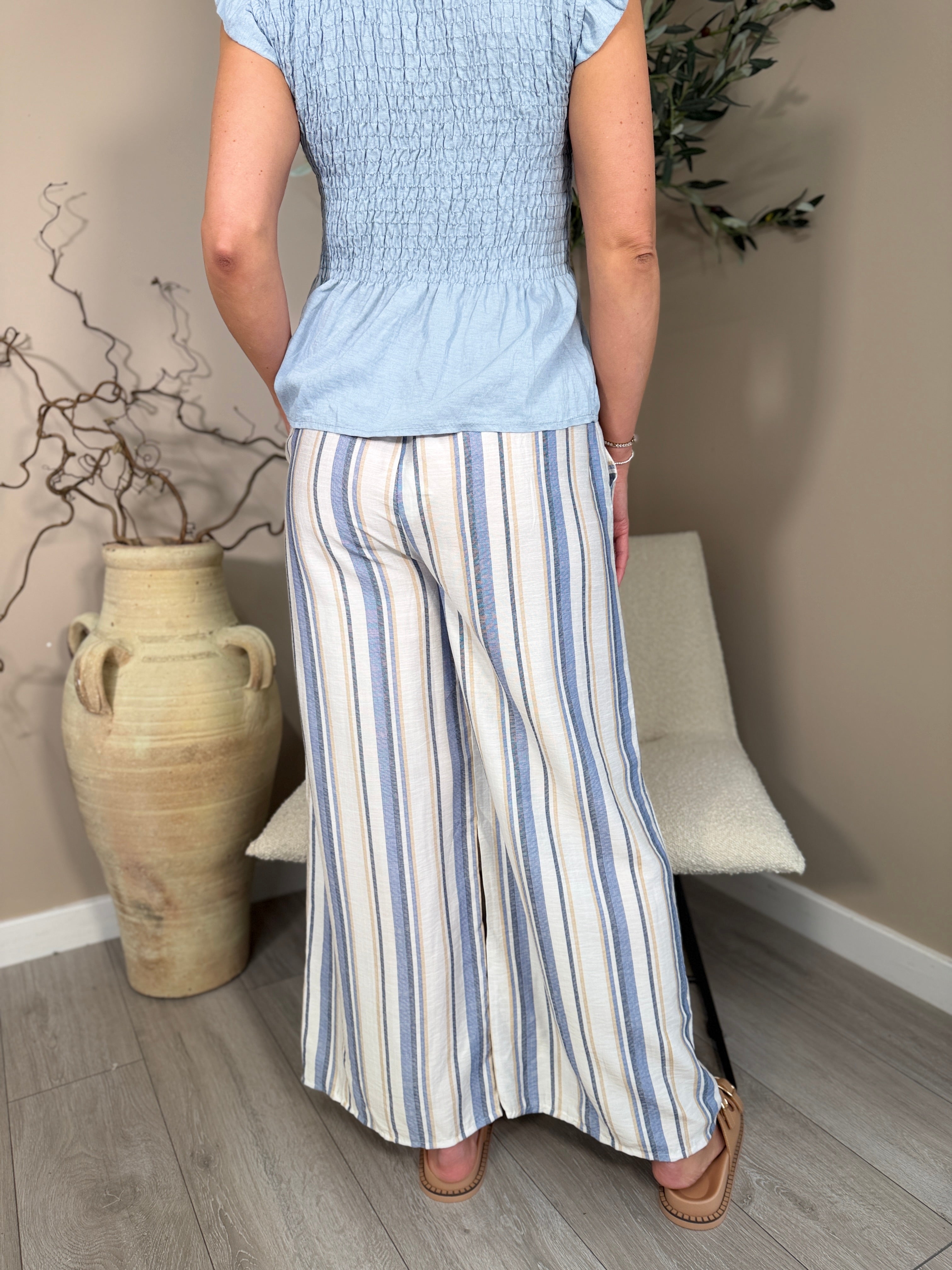 Corfu Stripe Trousers