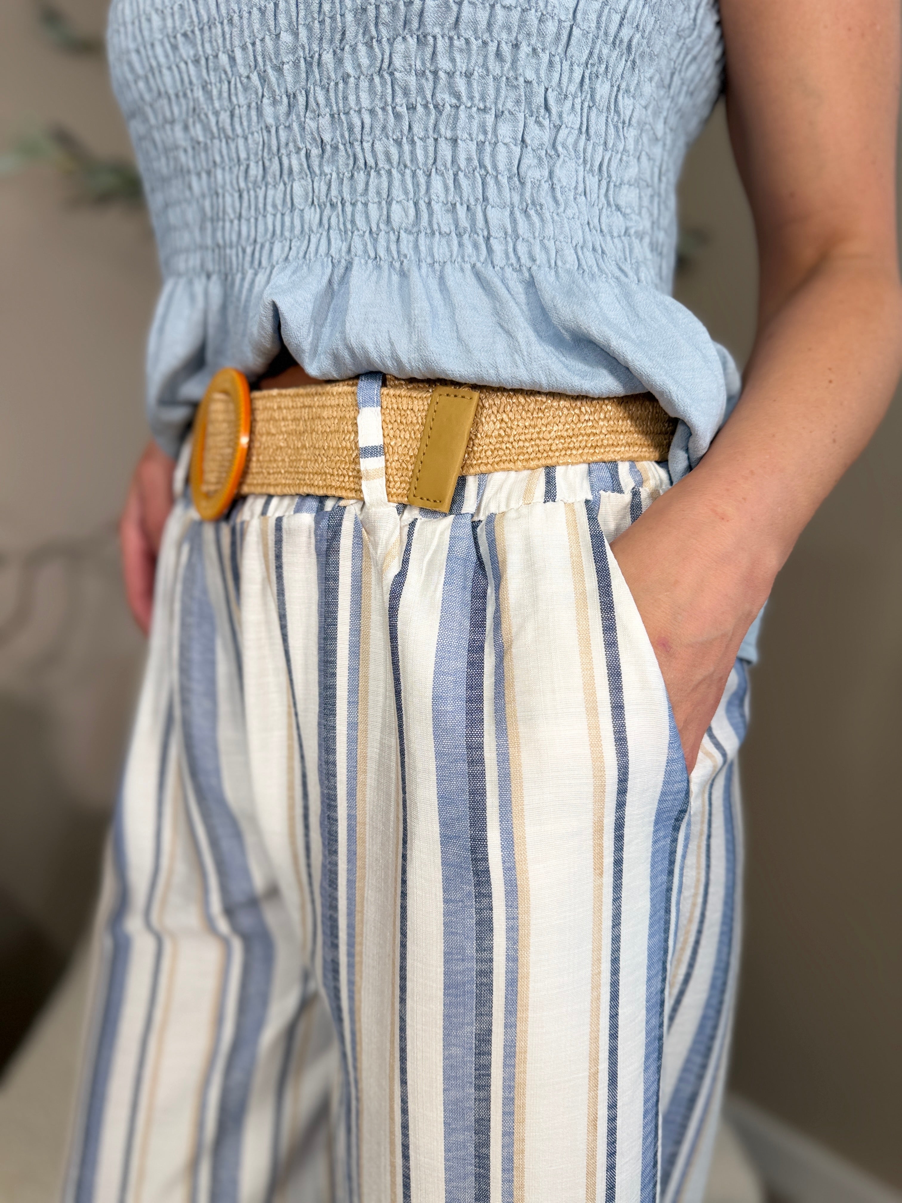 Corfu Stripe Trousers