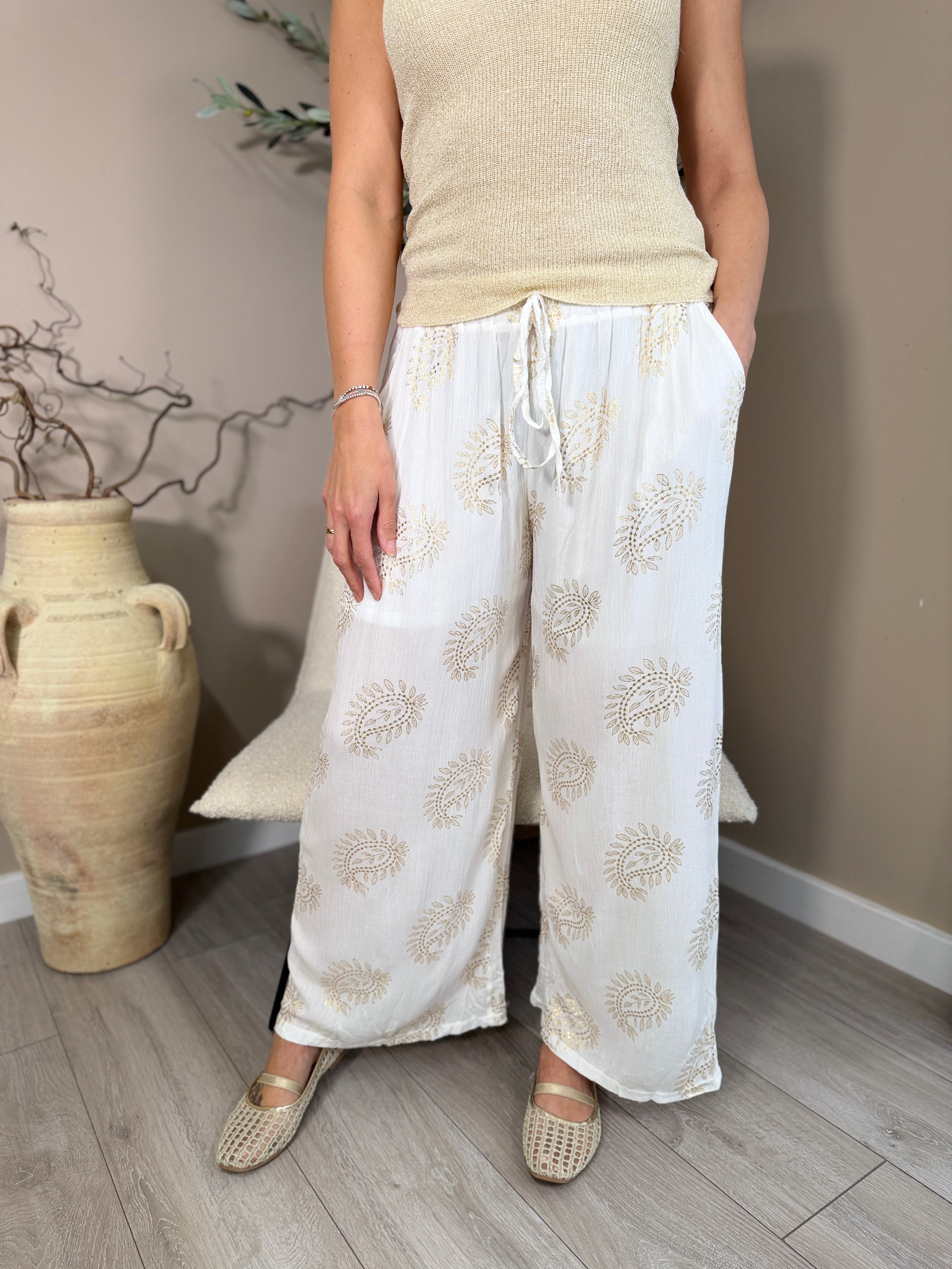 Ibiza Gold Trousers