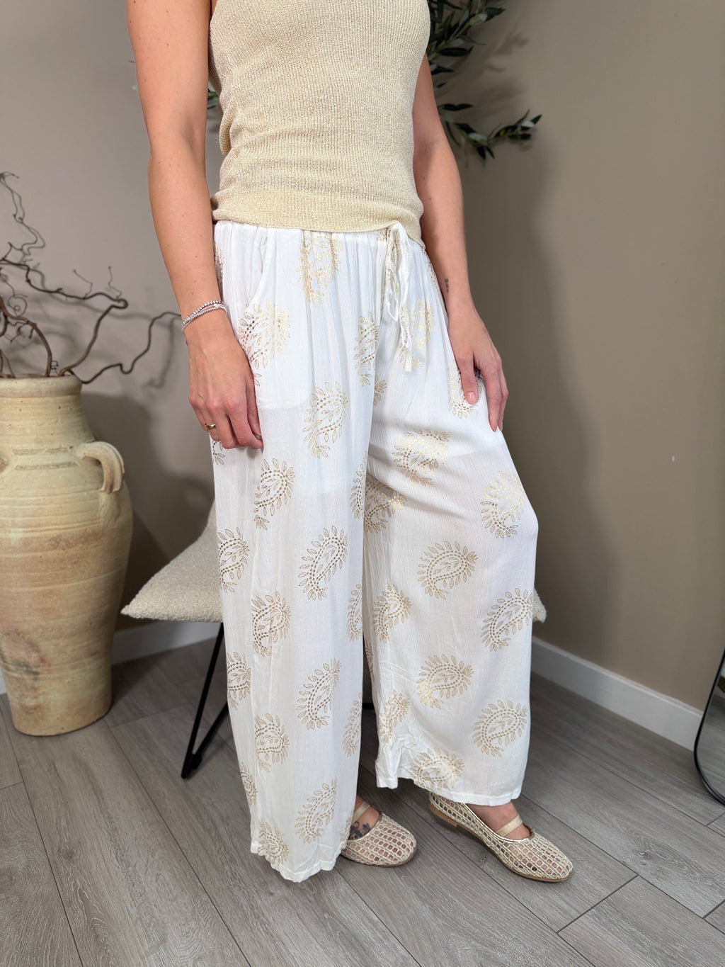 Ibiza Gold Trousers