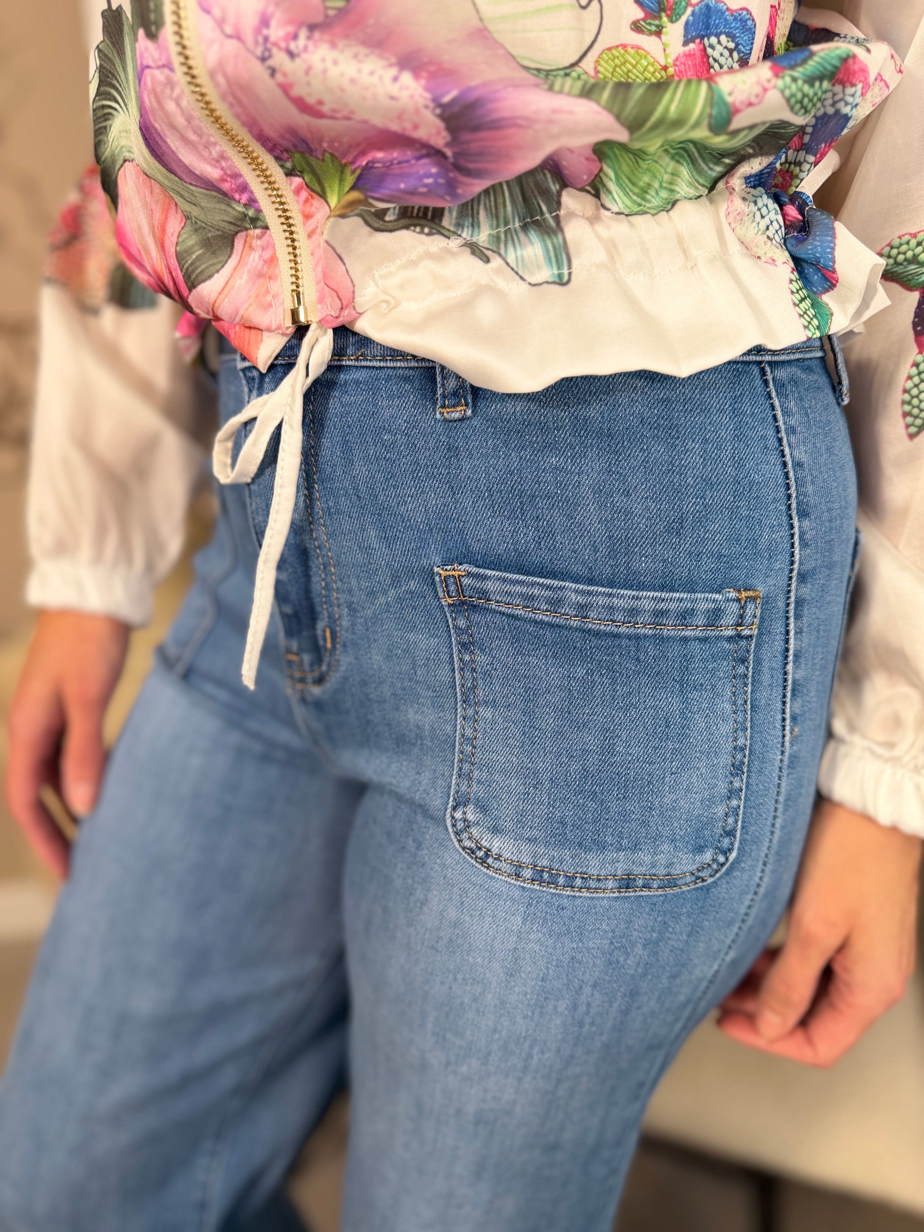 Salcombe Wide Leg Jeans