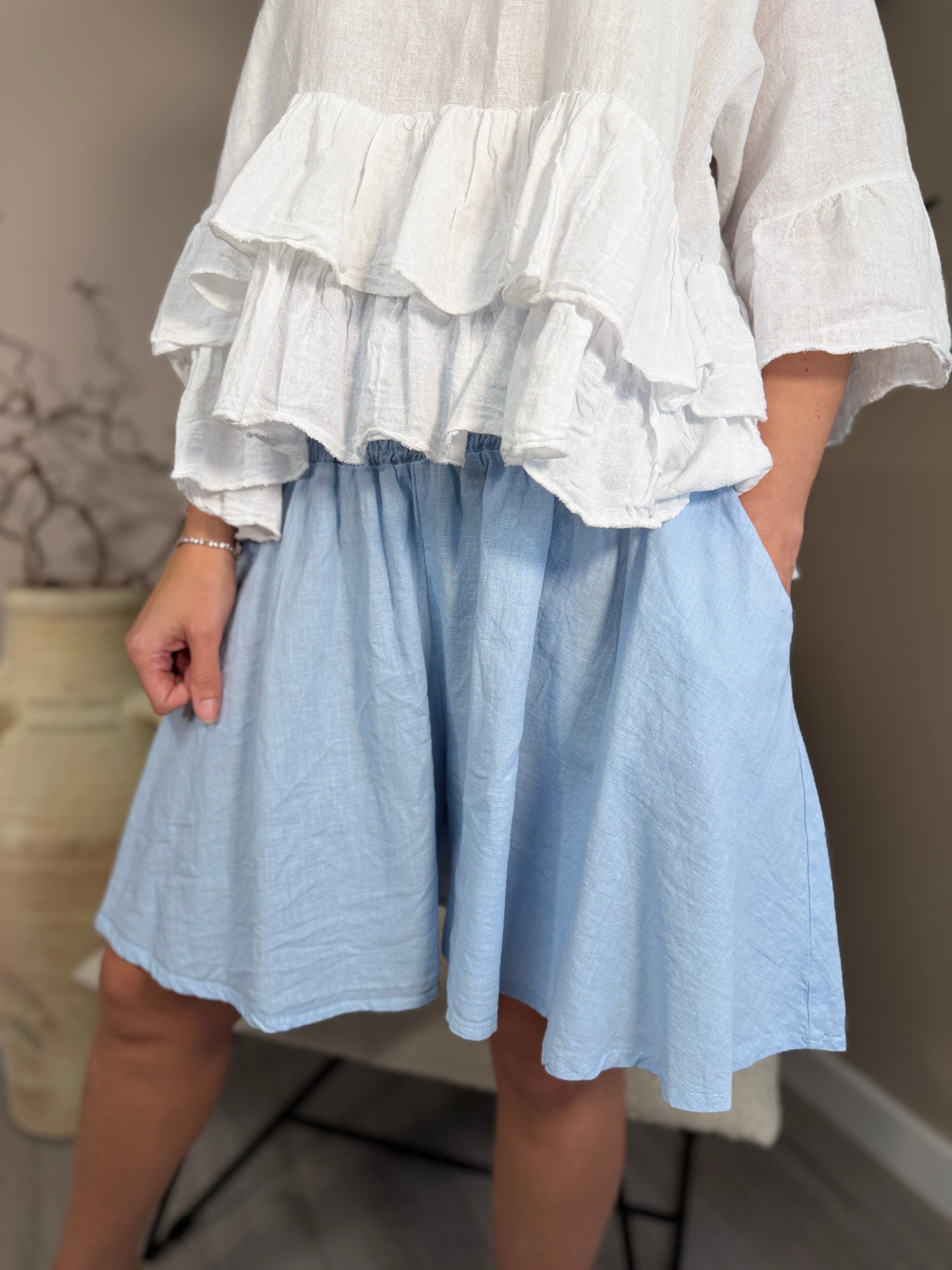 Roma Linen Skorts