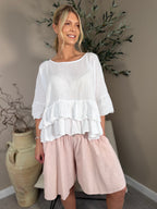Roma Linen Skorts