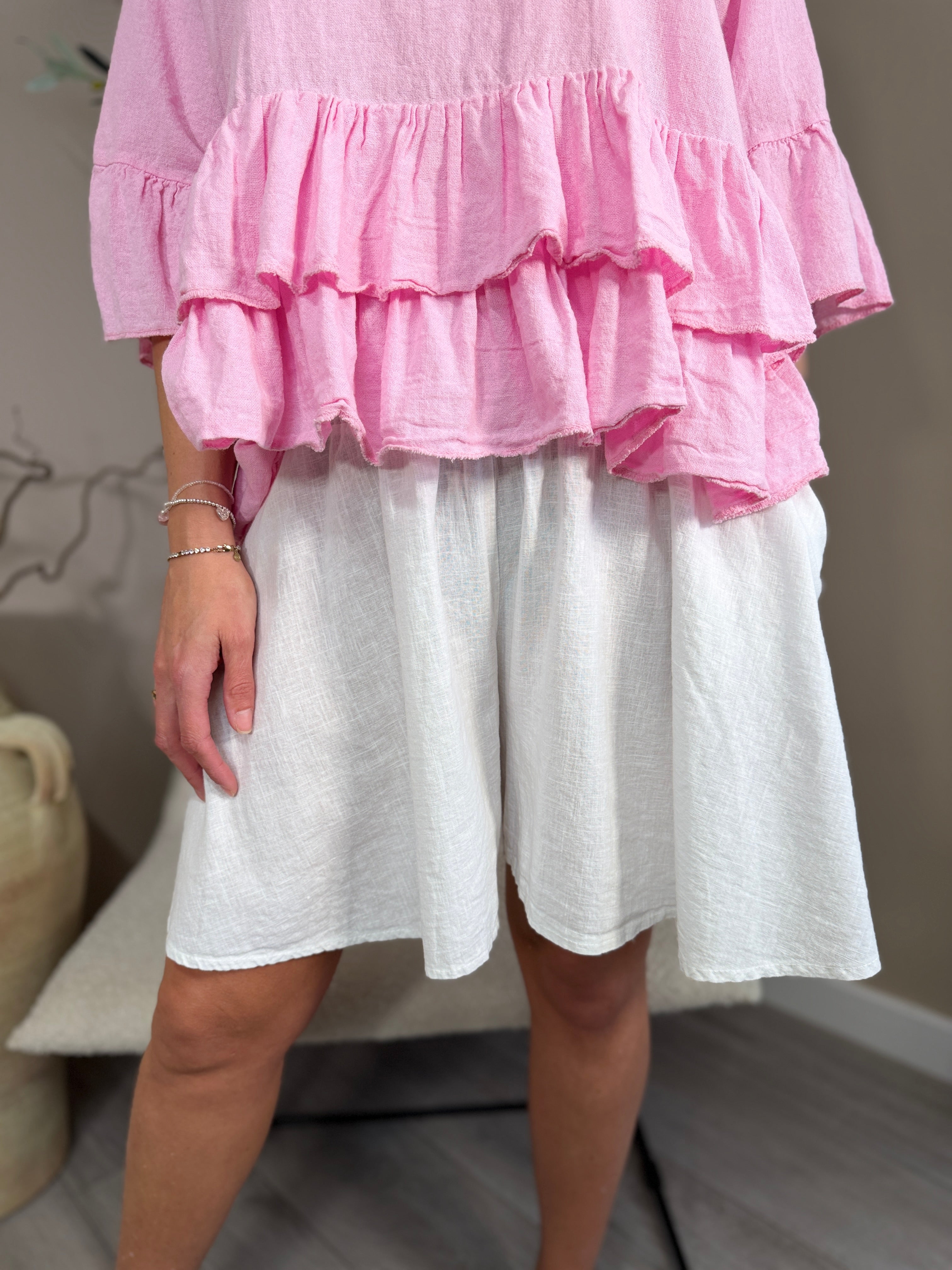 Roma Linen Skorts