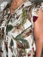 Capri Floral Tie Front Dress
